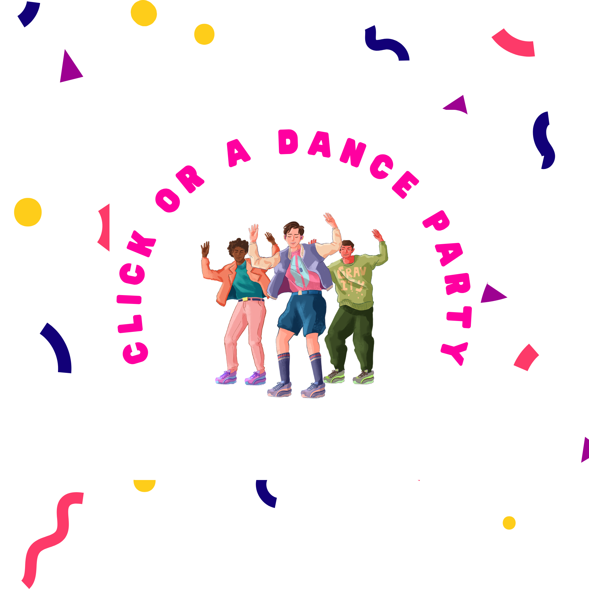 Footer Dance Party Badge